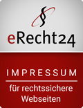 eRecht24 Impressum für rechtssichere Websites